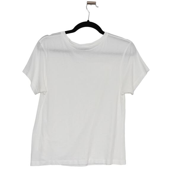 ALLSAINTS White Olivia Knot T-Shirt Size Large - Picture 4 of 5